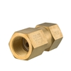 Check valve Type: 501 Brass/Stainless steel Ball With spring Straight PN30 Internal thread (BSPP) 3/8" (10)